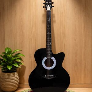 Coffee Color High Glossy Classic Acoustic Guitar