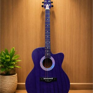 Navy Blue High Glossy Classic Acoustic Guitar